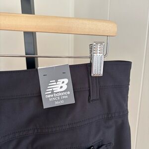 New Balance Men’s Black Performance Stretch Chino Pants NWT Athleisure 36x29